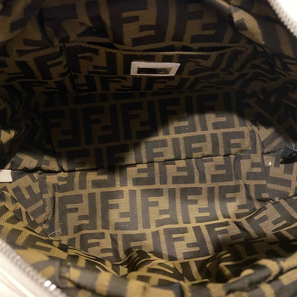 Fendi Mini Spy Cream Leather Bag - Picture 7 of 11